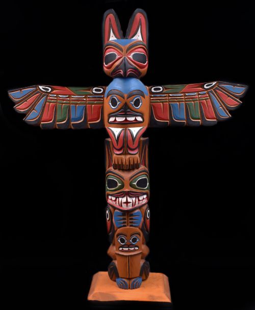 RAVEN BEAR TOTEM