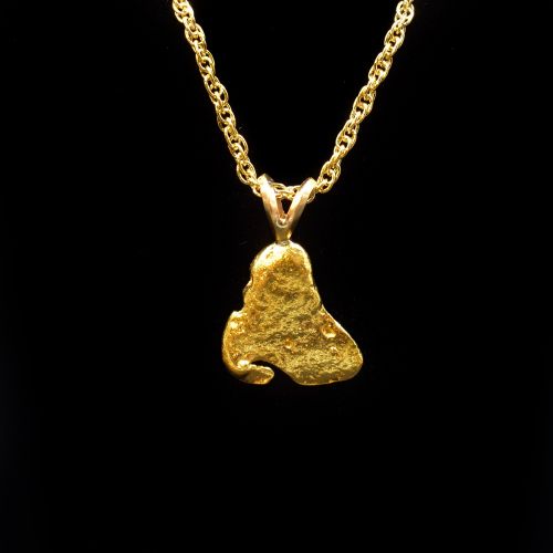 GOLD NUGGET PENDANT