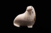 WALRUS IVORY CARVING