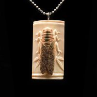 PENDANT - MAMMOTH IVORY CRICKET