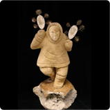 Fossilized Whalebone Fan Dancer